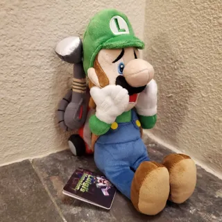 Photo of Plush - Scared Luigi w/ Strobulb 10-inch (NEW) - Luigi's Mansion - Nintendo