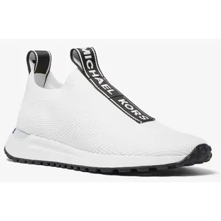 Photo of MICHAEL KORS women Bodie Knit Slip-On Sneaker stretched fabric White Size 8.5 M