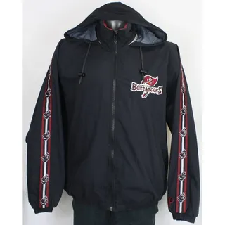 Photo of Vintage Tampa Bay Buccaneers Spell Out Hooded Y2K Windbreaker L Pro Player