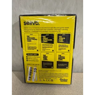 Photo of SERVD Kids vs Parents Hasbro Party Card Game NEW Sealed Ages 8+ 2-8 Players Fun