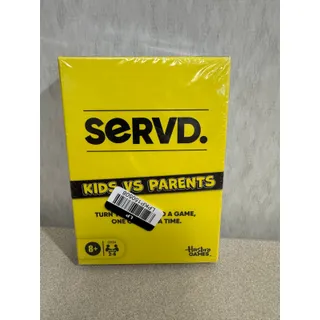 Photo of SERVD Kids vs Parents Hasbro Party Card Game NEW Sealed Ages 8+ 2-8 Players Fun