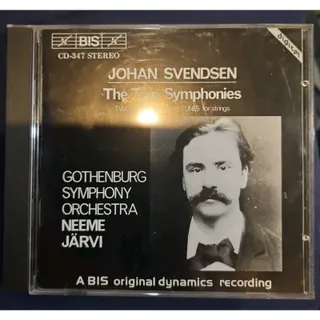 Photo of Symphonies #1 Op 4 & No.2 Op 15 by Svendsen (CD, 1993)