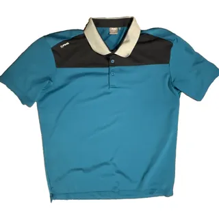 Photo of Ping SensorCool Golf Polo Shirt XL Blue Black Colorblock Short Sleeve