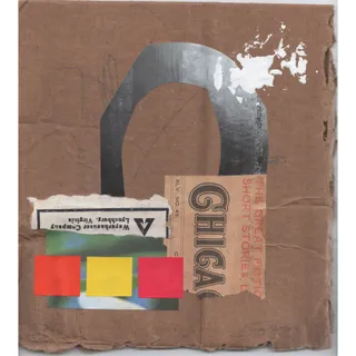 Photo of Original Mixed Media Modern Art Collage "Trihoral" 8.5x9" Signed