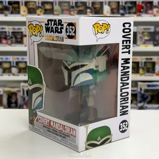 Photo of Funko Pop Star Wars Covert Mandalorian 352 Television Disney+ Toy Vinyl Figure
