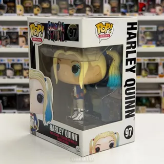 Photo of Funko Pop DC Heroes Suicide Squad Harley Quinn 97 Joker Batman Toy Vinyl Figure
