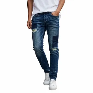 Photo of Shaba Z Brothers Blue Super Slim Fit SBFBD216 Size 34