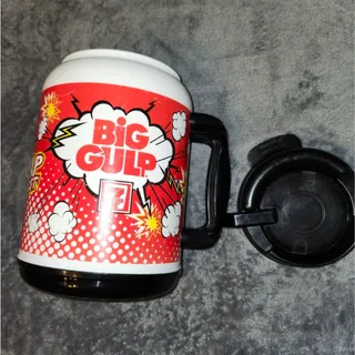 Photo of Whirley Drink Works Big Gulp 64 oz Mug XM‑52/64 Red Black EUC 2015 Double wall