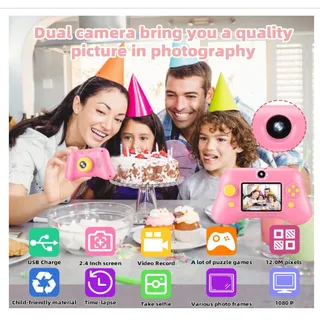Photo of Digital Selfie Camera 1080P 2.4 Inch Video Recorder with 32 GB SD Card