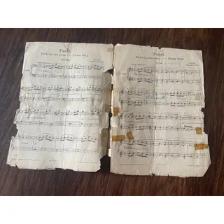Photo of Vintage sheet music booklet from the 1920's