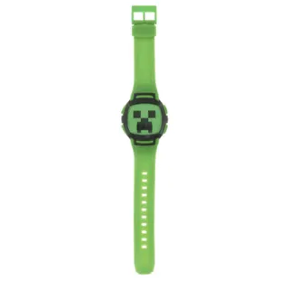 Photo of 🔥Minecraft Mojang Flashing Creeper Face LCD Digital Wrist Watch Green Age 6+🔥