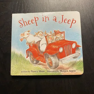 Photo of Sheep in a Jeep Board Book by Nancy E. Shaw (2016, Children's Board Books)