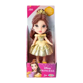 Photo of DIsney Princess Mini Belle Poseable 3" Doll Yellow Outfit BNWT🔥
