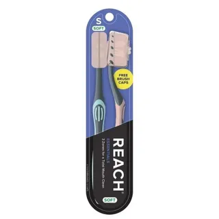 Photo of 🔥10 Reach Essentials Soft Bristle Toothbrushes w/ Brush Caps 2ct Pks x 5 NWT🔥