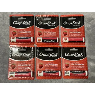Photo of 🔥(6 Pack) New Chapstick Strawberry Size 0.15 Oz BNWT🔥
