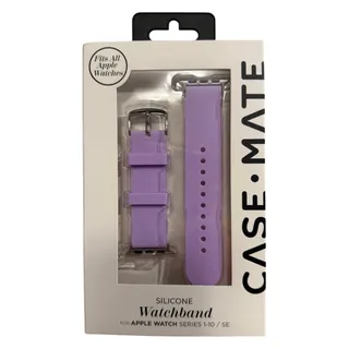 Photo of Case-Mate Apple Watch Band Purple Lavender Silicone Series 1-10 SE All Sizes