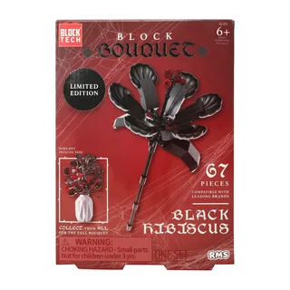 Photo of 🔥BLACK HIBISCUS Limited Edition Bouquet Botanical Block Tech Set BNWT🔥