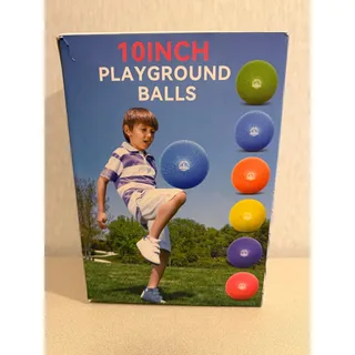 Photo of 12 Pack 10 Inch Playground Balls Kickball Dodgeball Set w/ Pump & Mesh Bag New