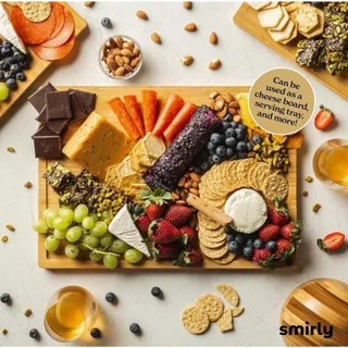 Photo of 🔥SMIRLY Large Bamboo Cutting/Chopping Board BNIB🔥