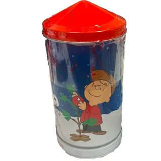Photo of Collectors Peanuts Snoopy Christmas Musical, & Chocolate Chip Cookies Tin New