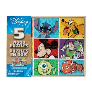Photo of 🔥Disney Wood Puzzles 5-Pack BNWT🔥