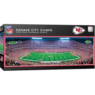 Photo of 🔥Masterpieces NFL Unisex Stadium Panoramic Jigsaw Puzzle 1000-Pc KC Chiefs🔥