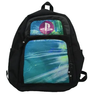 Photo of Makerwear PlayStation Backpack Black Blue Gamer Laptop Bag MW164-04004-SNPS