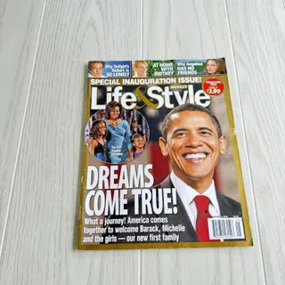 Photo of Life & Style Special Inauguration Issue Obama February 2009