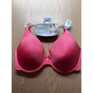 Photo of New Women’s Secret Treasures Underwired T-Shirt Bra Coral Size 36DDD