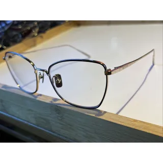 Photo of DIFF Eyewear Metal Eyeglasses Silver SV BB86 SZ 54-17-140 Clear Lens Frames Only