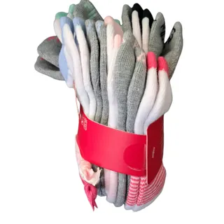 Photo of Fila 10 Pairs Soft Socks 3 Hair Ties Girl's 7 to 10 Shoe