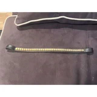 Photo of Brass Clincher Hunt Jump Brown Browband