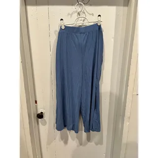 Photo of Cuddl Duds Blue Loose Pajama Sleep Pants size large