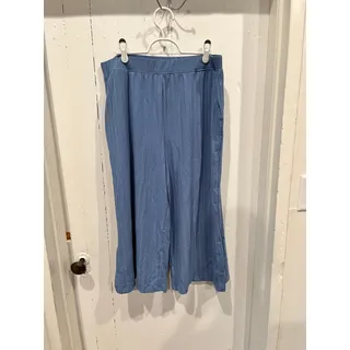 Photo of Cuddl Duds Blue Loose Pajama Sleep Pants size large
