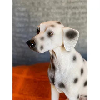 Photo of Vintage Detailed Dalmatian Dog Figurine