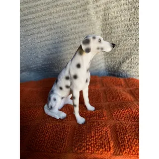 Photo of Vintage Detailed Dalmatian Dog Figurine
