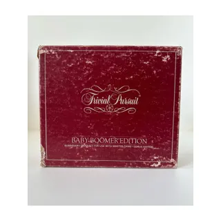 Photo of ONE BOX of cards Trivial Pursuit Baby Boomer Edition Subsidary Card Set, 1983