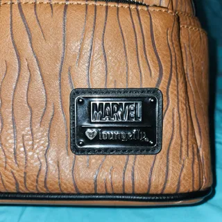 Photo of GROOT Loungefly Mini Backpack EUC Heart Logo