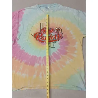 Photo of Port & Company (XL) Pastel Tie-Dye Texas Tech Tee Shirt