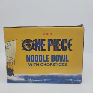 Photo of Mad Engine Netflix One Piece Ramen Noodle Bowl With Chopsticks