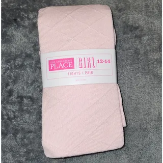 Photo of Girls Tights Sz 12 - 14 NWT | Textured PINK | Children's Place | Discontinued