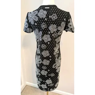 Photo of Michael Kors Black Floral Metal Studded Dress
