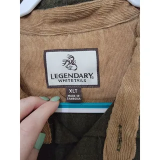 Photo of Legendary Whitetails Sz XLT Buck Camp Flannel Shirt NWT Button Up