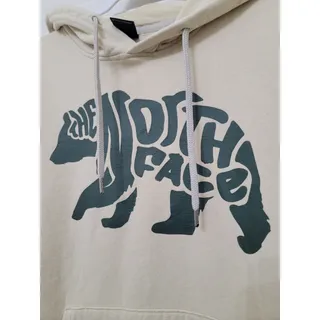 Photo of The North Face Men Size M Cream TNF Bear Pullover