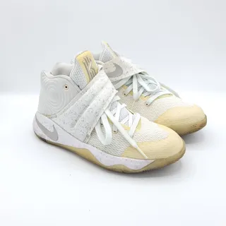 Photo of Nike Kyrie 2 White Metallic Silver 826673-107 Basketball Youth kids Size 6.5Y