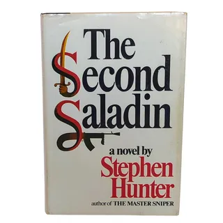 Photo of The Second Saladin Stephen Hunter 1982 Hardcover 1st Ed Dust Jacket Used Good