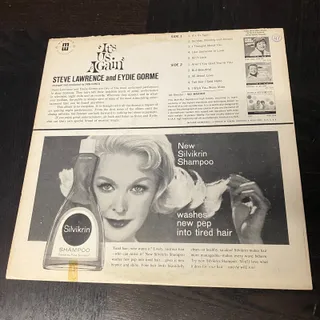 Photo of LP / Eydie Gorme & Steve Lawrence / Silvikrin Shampoo Presents "It's Us Again"