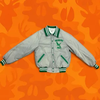 Photo of Vintage 1970s Philadelphia Eagles satin jacket Size L