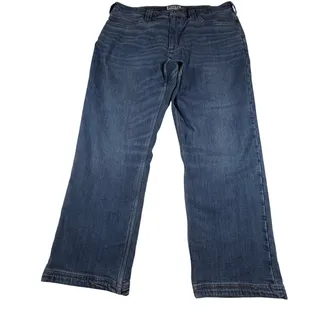 Photo of NWT Duluth Trading Company Ballroom Doubleflex Fleece Lined Blue Jeans Men 40x30