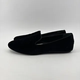 Photo of Birdies The Starling Size 10 Black Flats Womens Velvet Minimalist